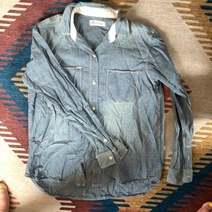 Madewell medium chambray button down
